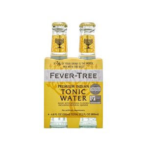 Tónica Fever Tree Indian botella 200ml x 4