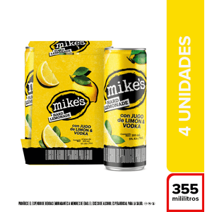 Mike's Hard Lemonade lata 355ml x 4