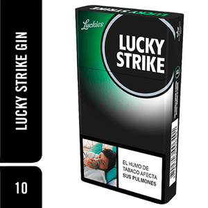 Cigarrillos Lucky Strike Gin x 10und