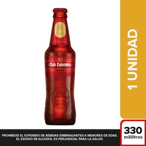 Cerveza  Club Colombia Roja botella 330ml