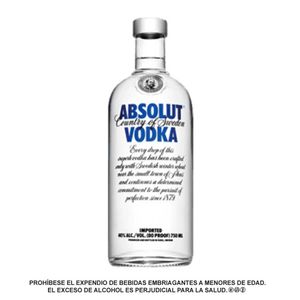 Vodka Absolut botella 700ml