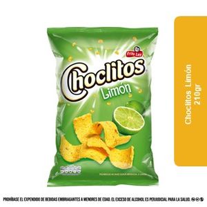 Choclitos limón 210gr