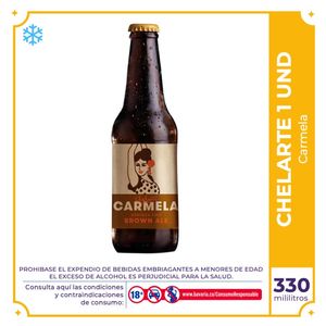 Cerveza Chelarte Carmela Botella 330 Brown Ale
