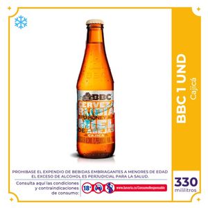 Cerveza  BBC Cajica Miel botella 330ml