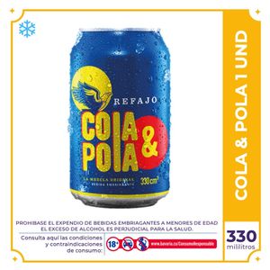 Cola y Pola lata 330ml,