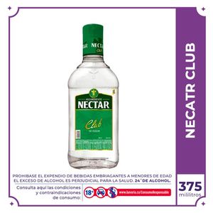 Aguardiente Nectar Club Botella 375 ml