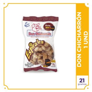 Don Chicharron Espiral Bbq 21 Gr