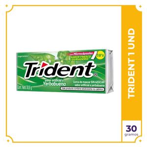 Trident value Pack Yerbabuena 30g 18´s