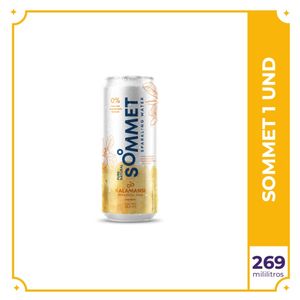 Agua Sommet con gas sin azucar Kalamsi 269ml