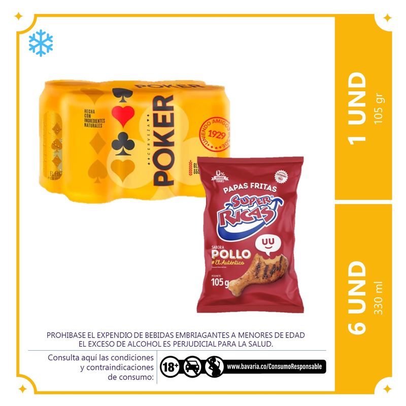 6poker330-pollo105gr