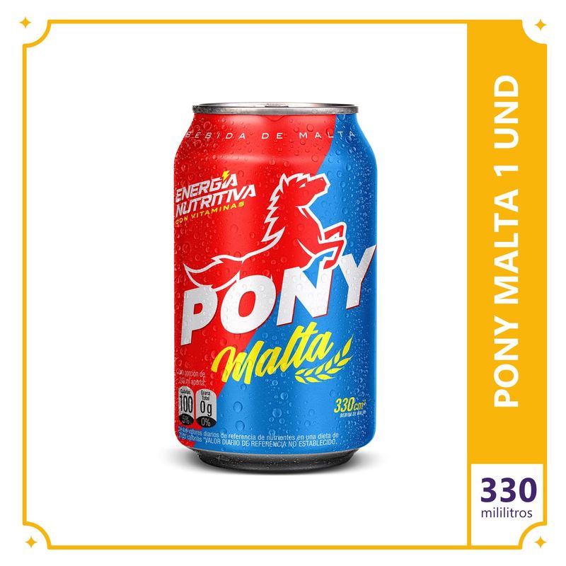 PonyMaltaLata330ml